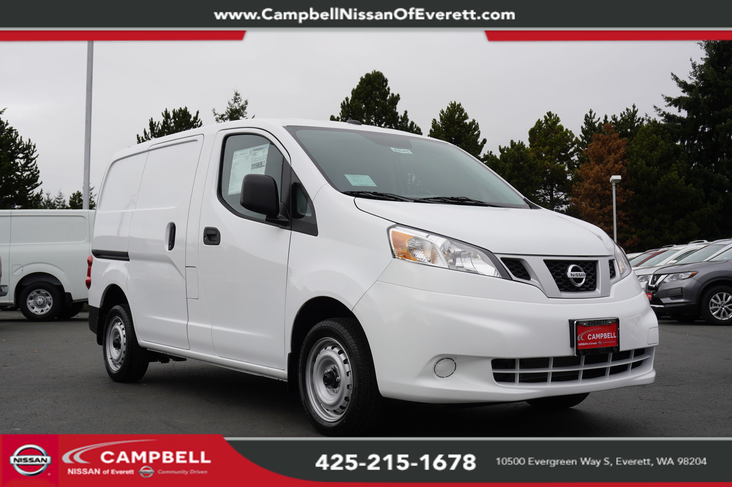 New 2020 Nissan Nv200 S 4d Cargo Van In Edmonds 20036e Campbell