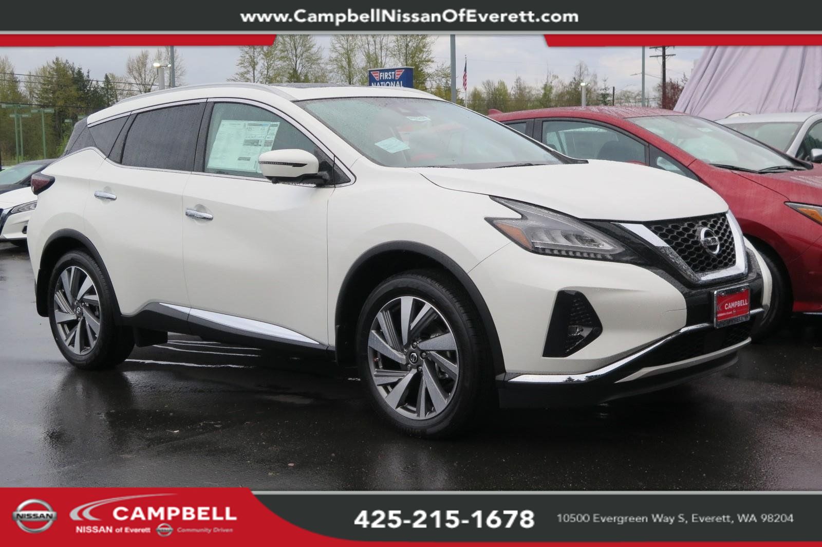 New 2019 Nissan Murano SL 4D Sport Utility in Edmonds #19225E ...